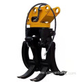 excavator hydraulic rotating grab mini excavator